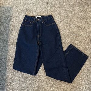Abercrombie & Fitch 90s relaxed high rise jeans regular length size 24